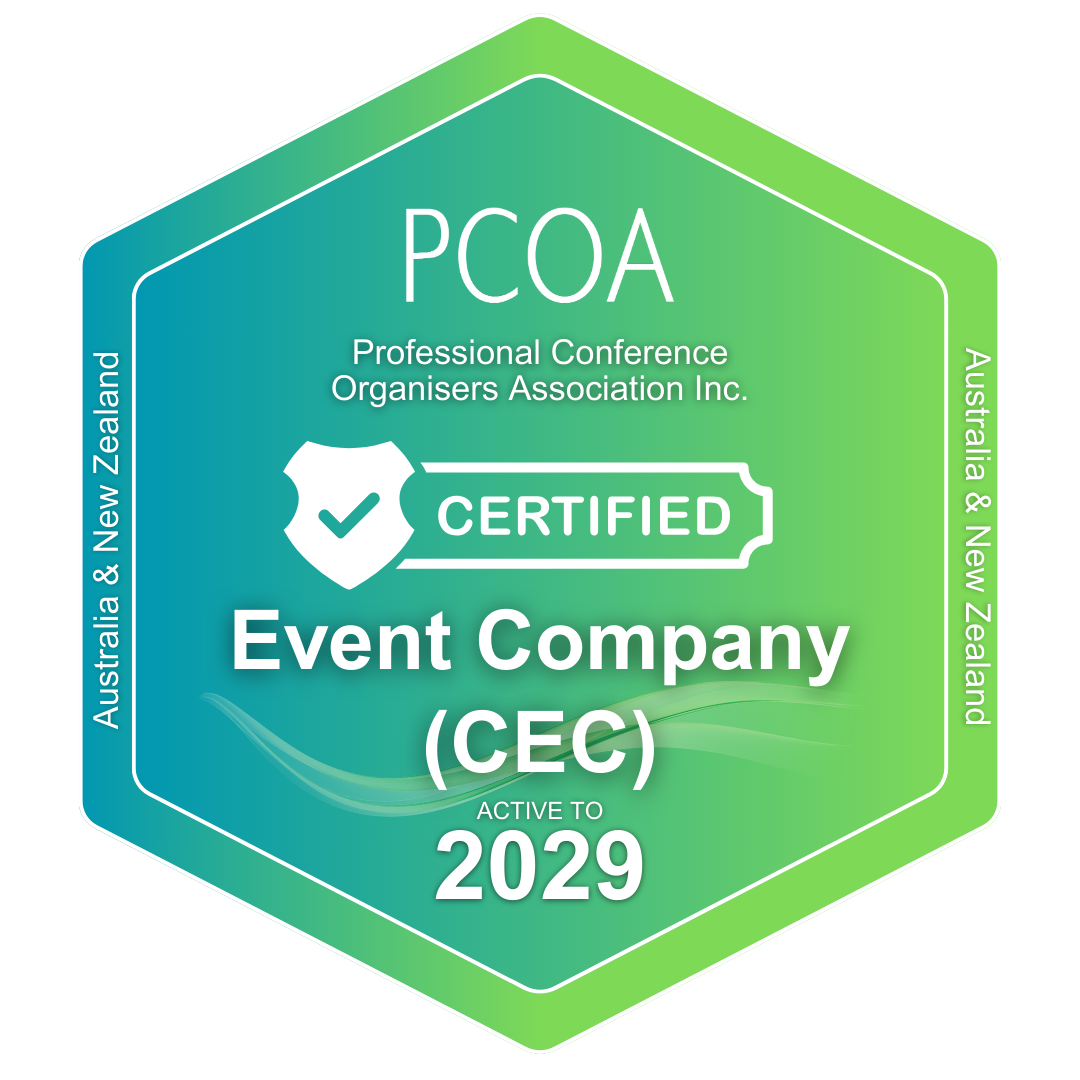 PCOA Certified Event Company (CEC) logo