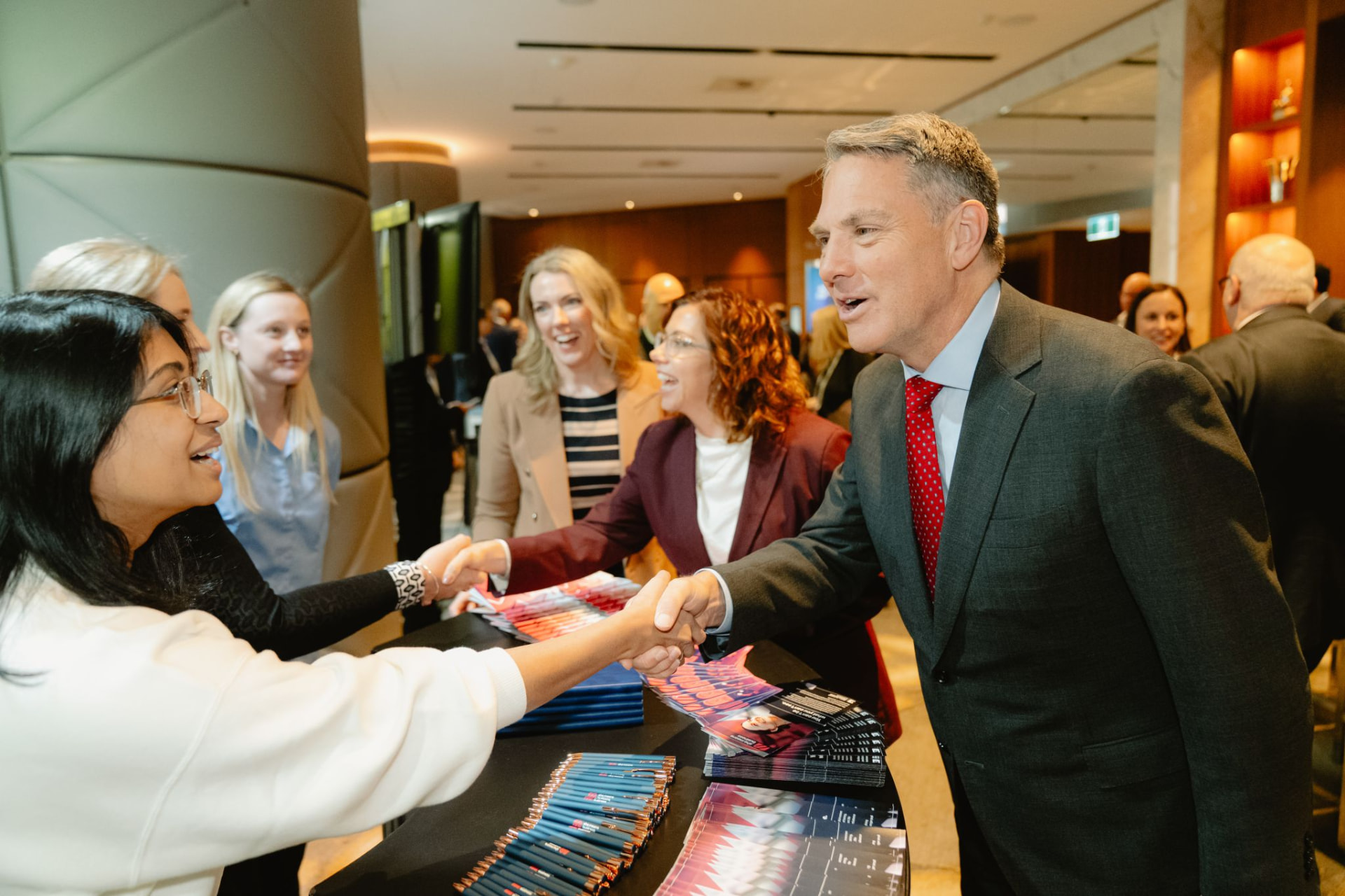 Delegates being welcomed at the COSBOA National Small Business Summit